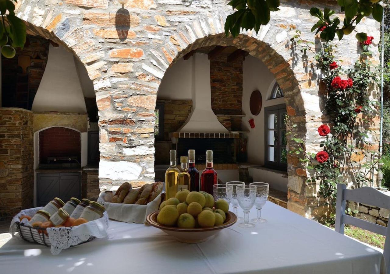Romano Garden House - Land Tales Agios Romanos Luaran gambar