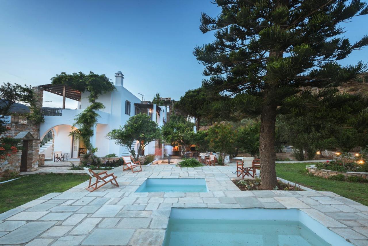 Romano Garden House - Land Tales Agios Romanos Luaran gambar