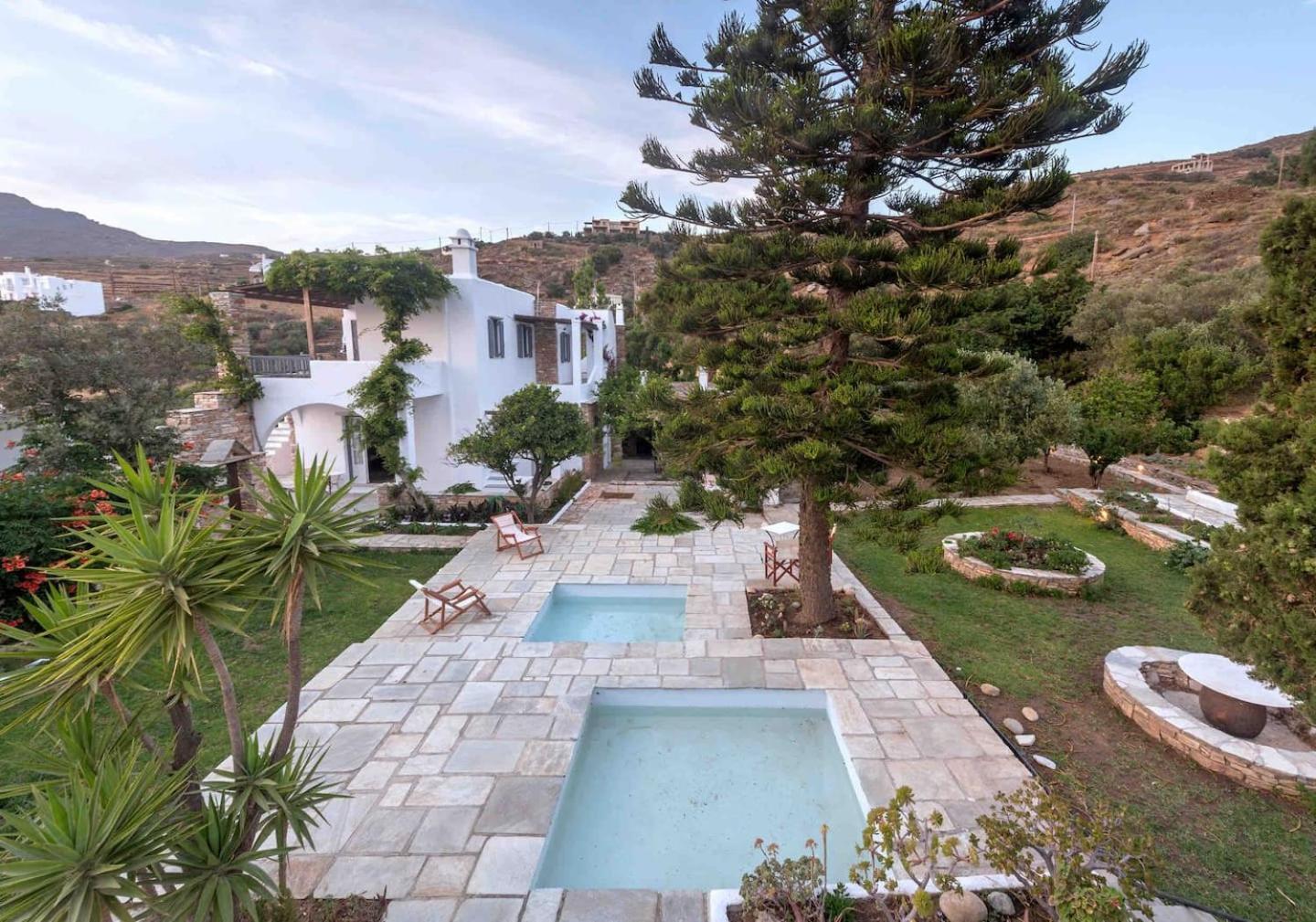 Romano Garden House - Land Tales Agios Romanos Luaran gambar